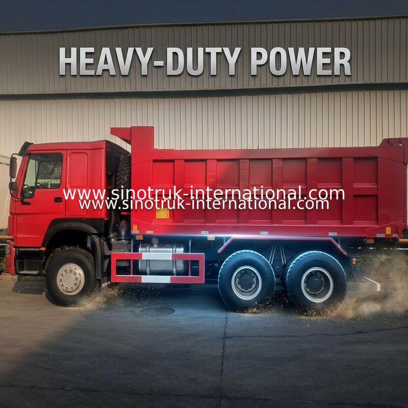 30 à 40 tonnes RHD Sinotruk Howo camion de décharge 10 roues