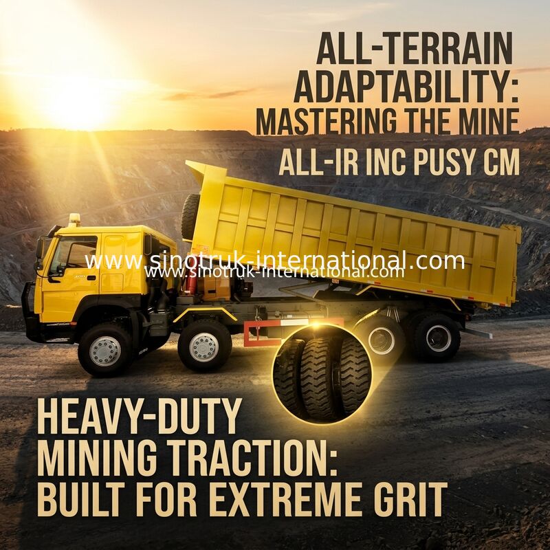 Sinotruk Howo camion de décharge à bascule 400hp 8 × 4 50-60Tons Lhd 12 roues grand plateau