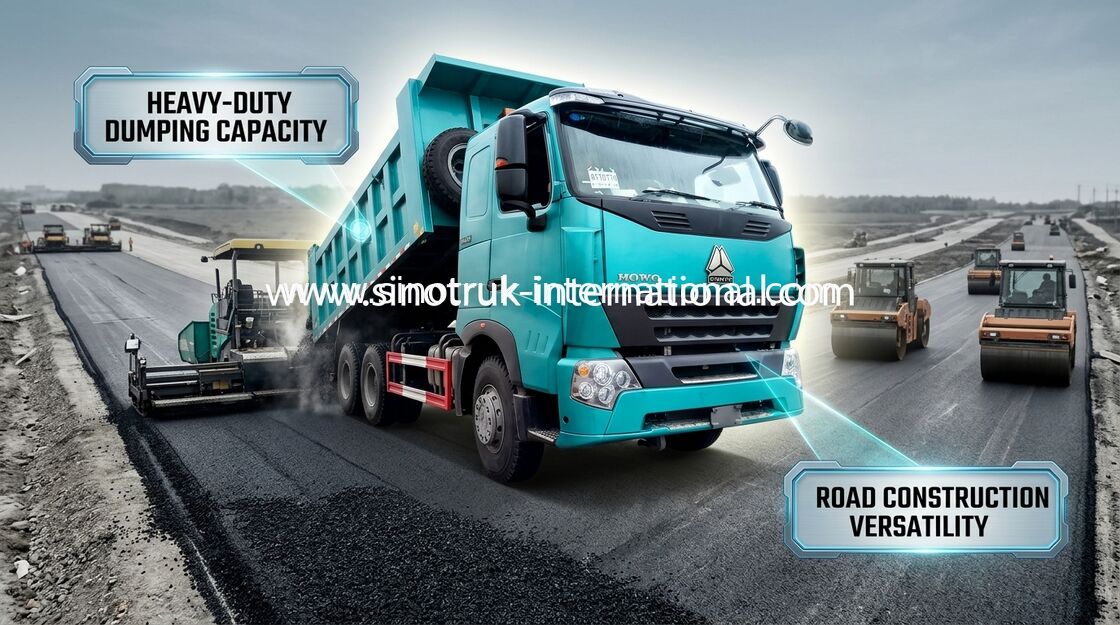 6 par camion- de construction de 4 Dix roues pour le mètre cube 10, transmission HW13710