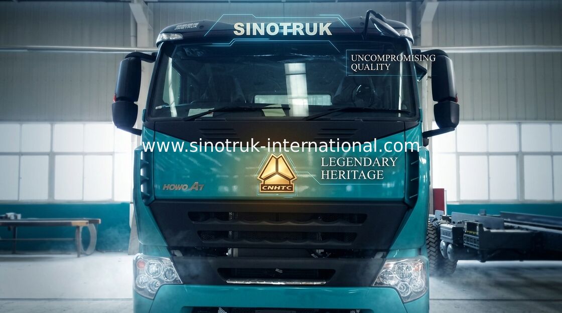 Longue durée de cabine du camion à benne basculante de verseur d'exploitation de RHD SINOTRUK HOWO A7 ZZ3257M3847N1 A7- P