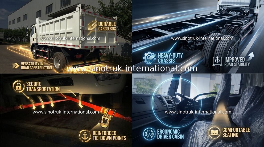 Décharge Tipper Truck For Mining Industry de l'euro III Sinotruk Howo 6x4