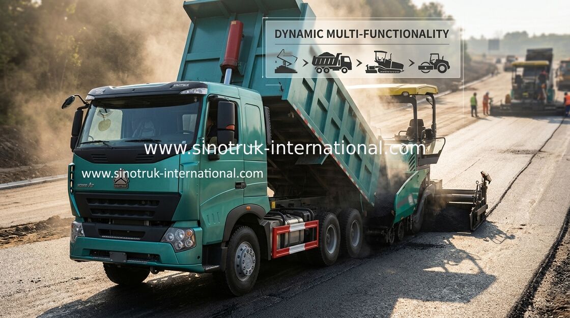Type d'entraînement de la consommation de carburant de moteur de Sinotruk de camion- de ZZ3257M3847N1 Howo 8×4