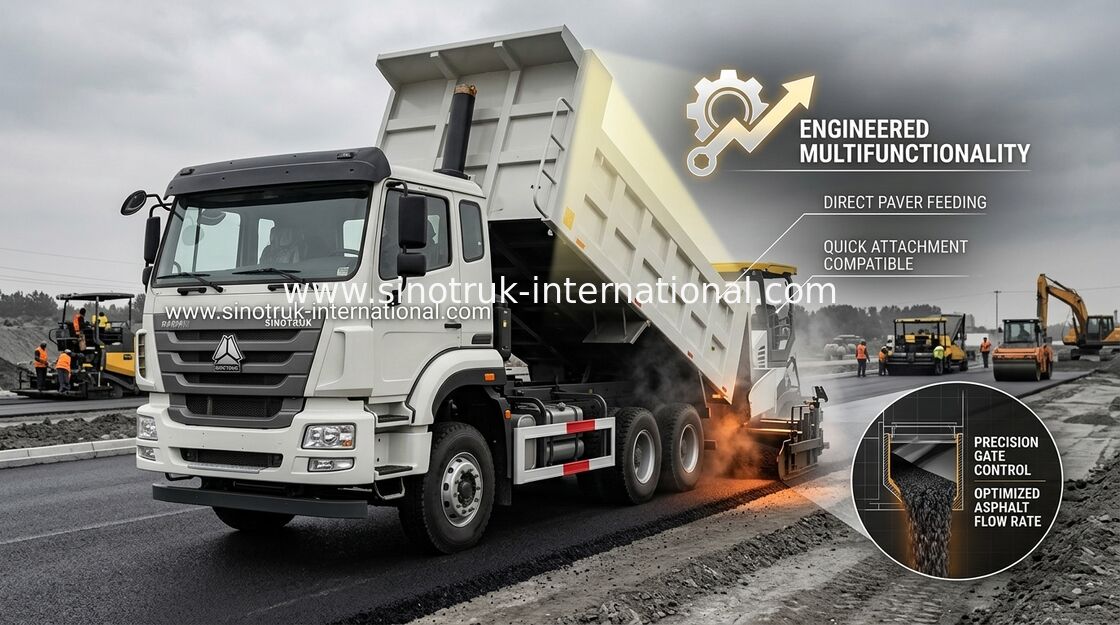 Camion à benne basculante résistant de verseur de SINOTRUK HOHAN ZZ3255N3846B1 pour l'industrie minière