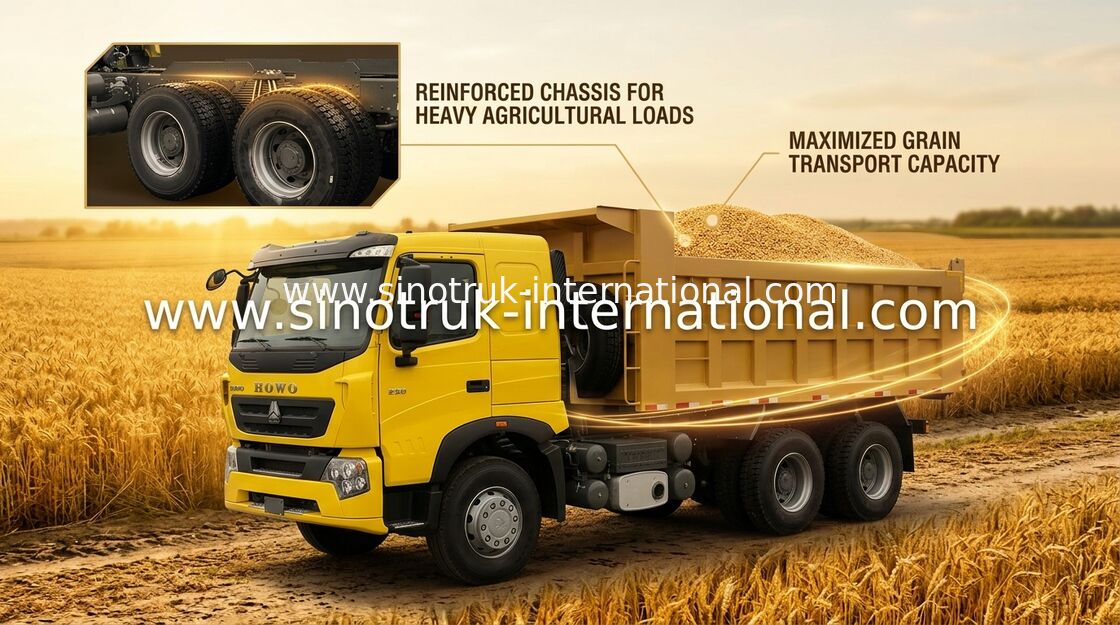 Camion à benne basculante SINOTRUK HOWO A7 371HP LHD 6X4 25 - 40 tonnes pour l'industrie du bâtiment