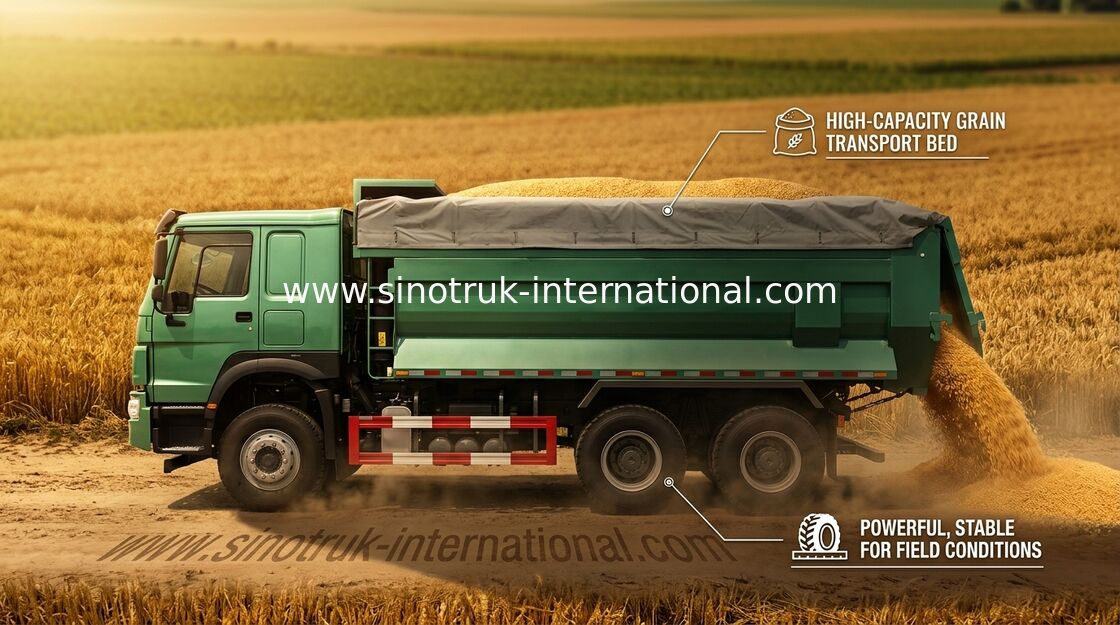 Tonnes du camion- du camion à benne basculante de verseur de travaux publics/HOWO 6X4 LHD 25 10 - 25 CBM
