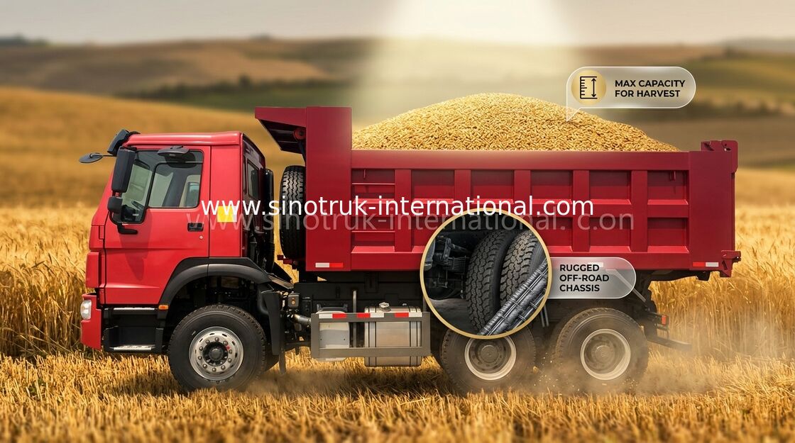 40 tonnes de l'euro II de verseur de camion à benne basculante 10 - basse consommation de carburant du moteur diesel 25CBM