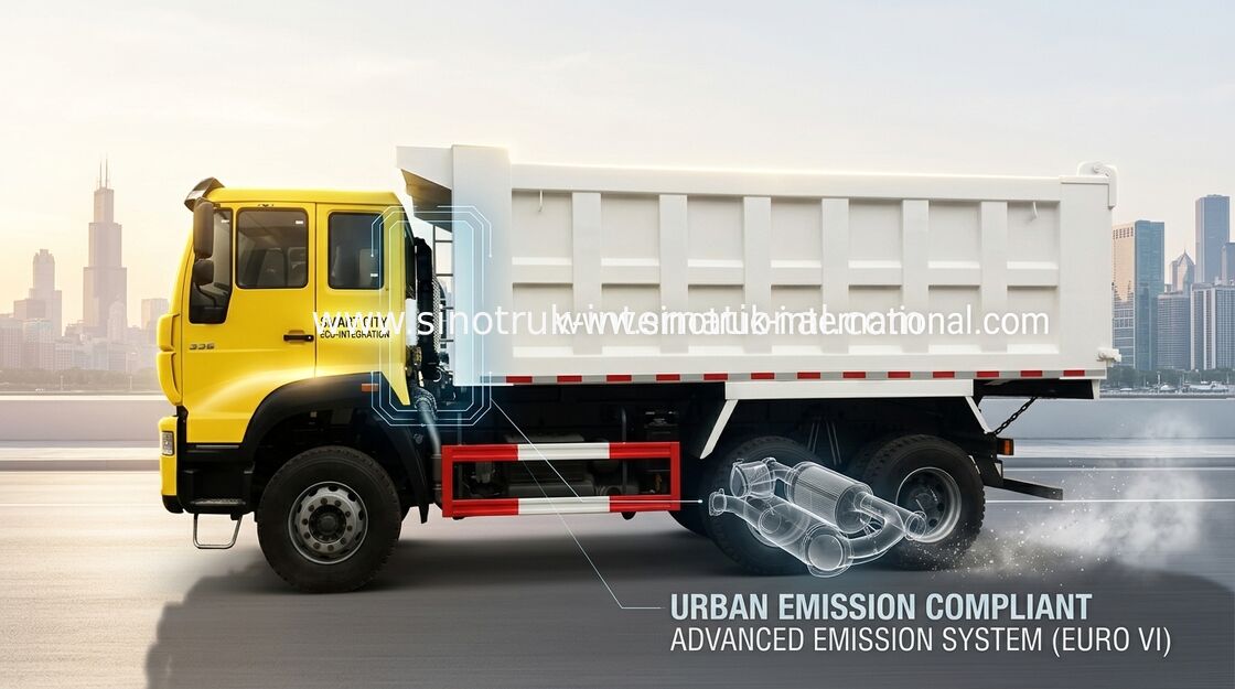 Camion à benne basculante d'or de prince Tipper de SINOTRUK 6X4 290HP 25tons 10-25CBM ZZ3251M3241W