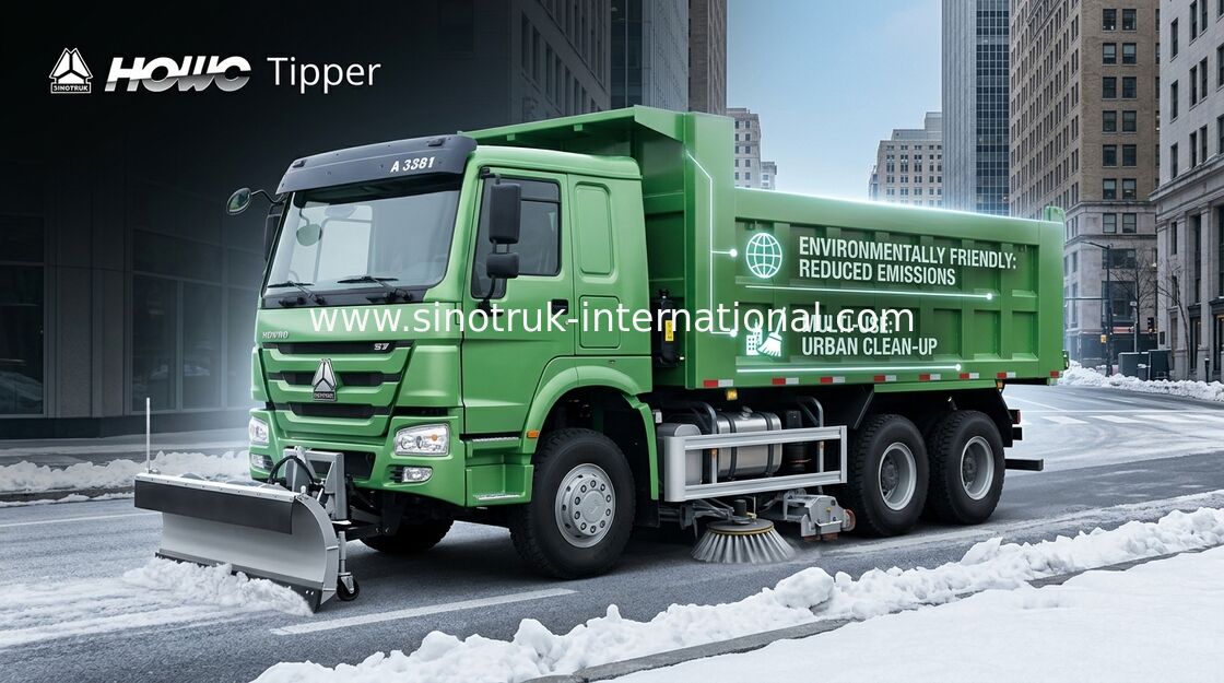 Camion à benne basculante de verseur SINOTRUK HOWO 10wheels LHD 371HP 25tons 10-25CBM ZZ3257N3847A