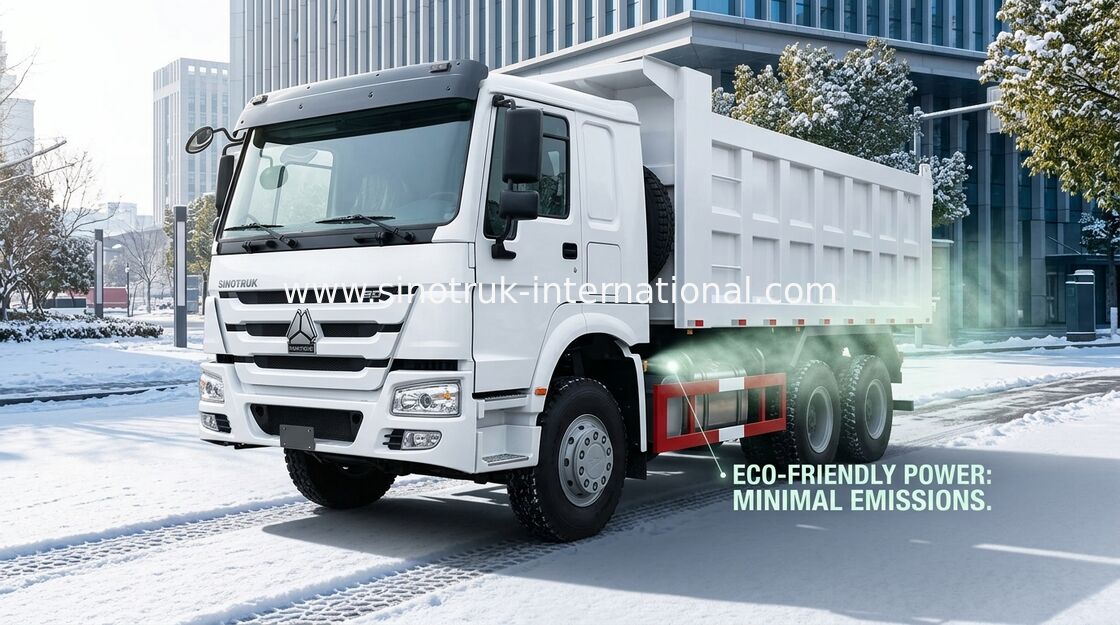 Camion à benne basculante de verseur SINOTRUK HOWO 25tons 371HP 10wheels RHD 10-25CBM ZZ3257N3647A