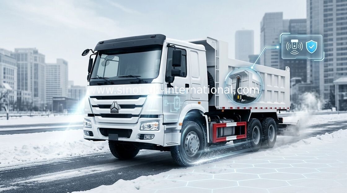 Le camion à benne basculante SINOTRUK HOWO 371HP 6X4 peut charger le sable ou les pierres 25-40tons