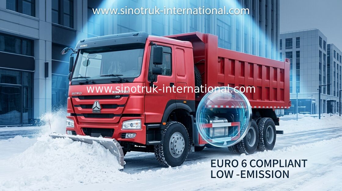 Le camion à benne basculante de verseur SINOTRUK HOWO 10 roule la capacité de chargement 25-40tons 10-25CBM