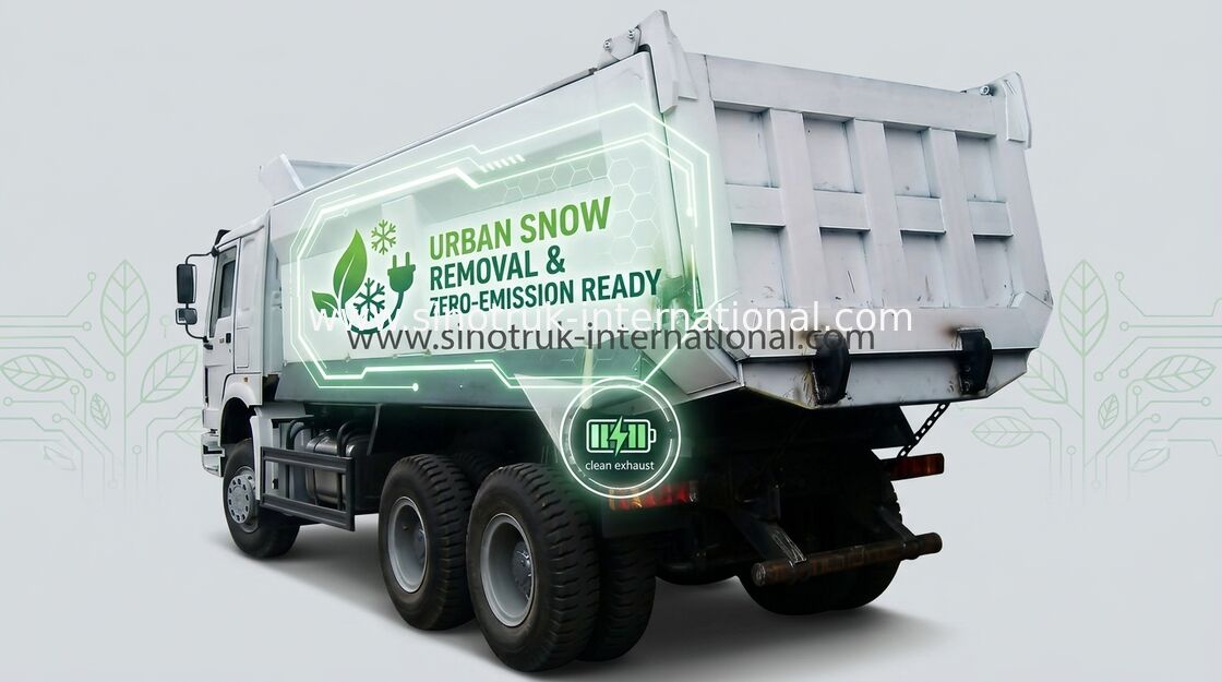 Mètre du camion à benne basculante de verseur de SINOTRUK HOWO 371HP 10-25Cubic, charge 25-40tons