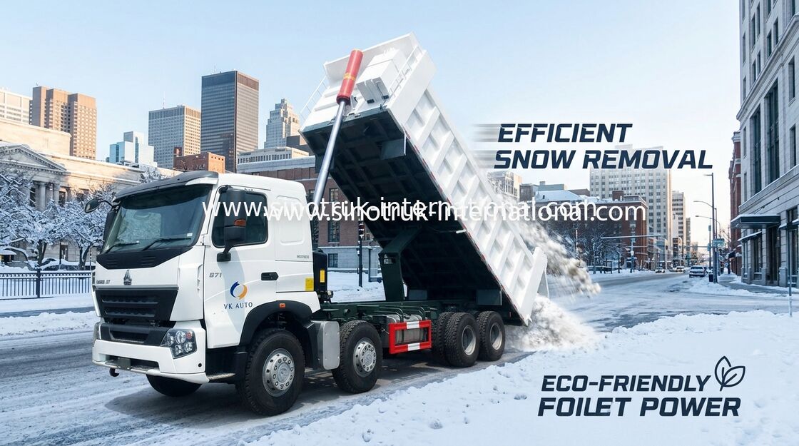 Camion à benne basculante résistant de SINOTRUK HOWO A7 8X4 pour la construction ZZ3317N3867N1