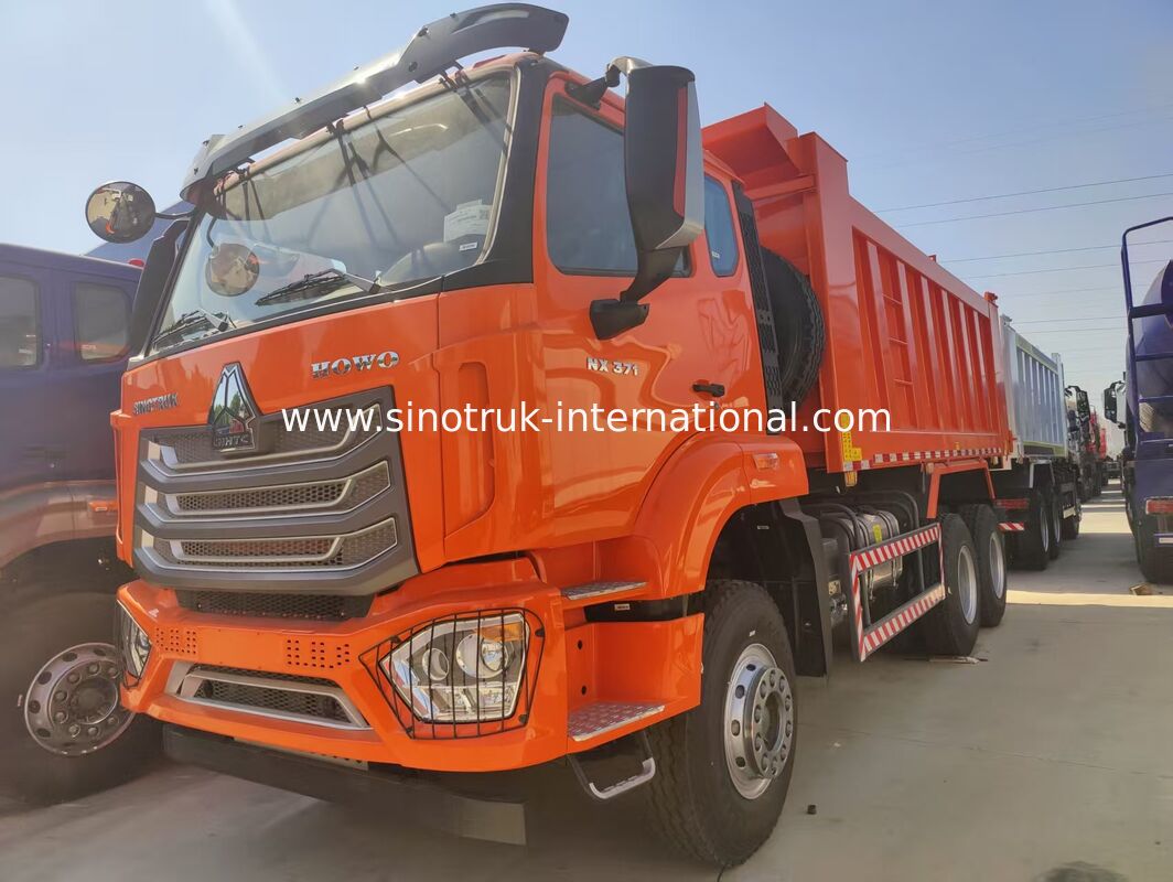 SINOTRUK HOWO-NX 6X4 camion-décharge à bascule avec moteur 371 ch pour une capacité de charge de 30 à 40 tonnes et un transport hautement efficace