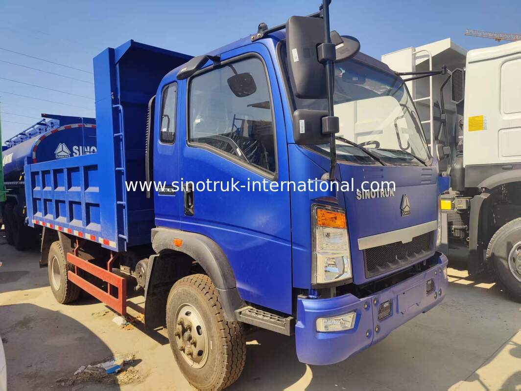 Camion-benne léger de 3 tonnes avec moteur Euro 3 de 116 ch pour un transport urbain efficace