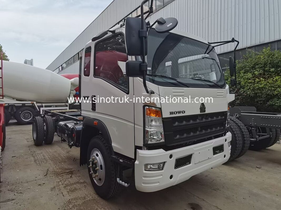 HOWO 140HP Left-Hand Drive Cargo Truck Chassis with 8-12tons Load Capacity