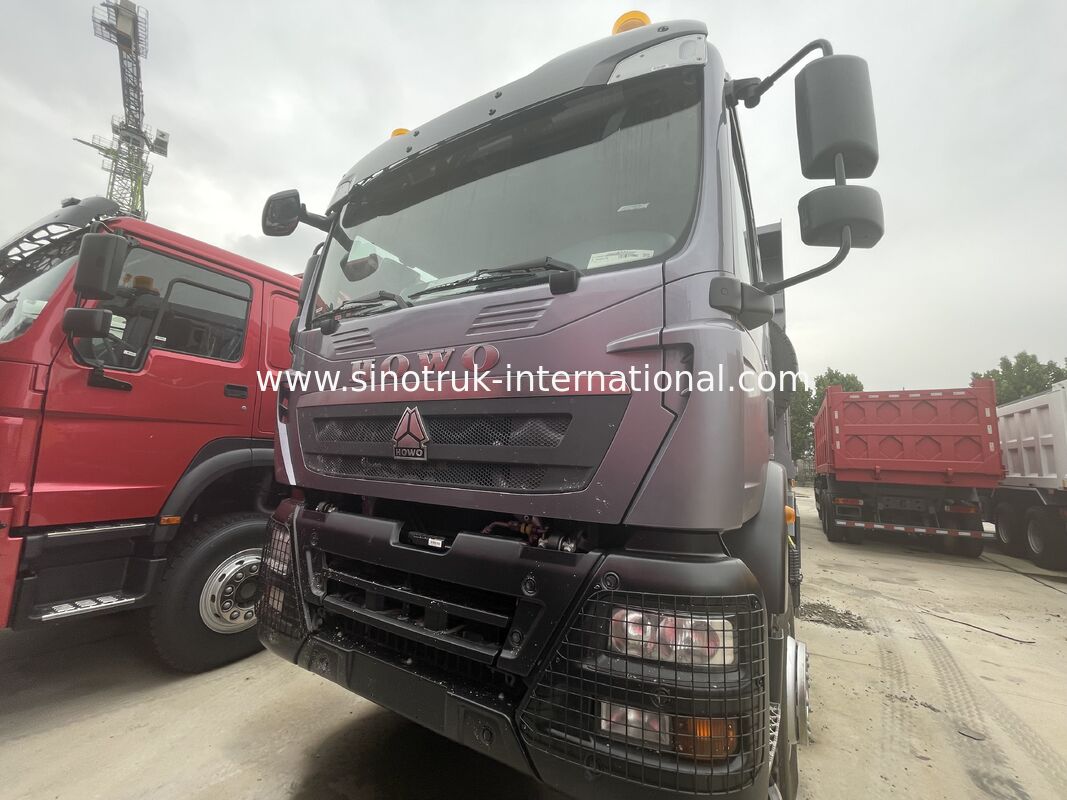 Poids lourd HOWO TX 8X4 camion à bascule 400 chevaux double 16T essieu arrière double 9,5T gris