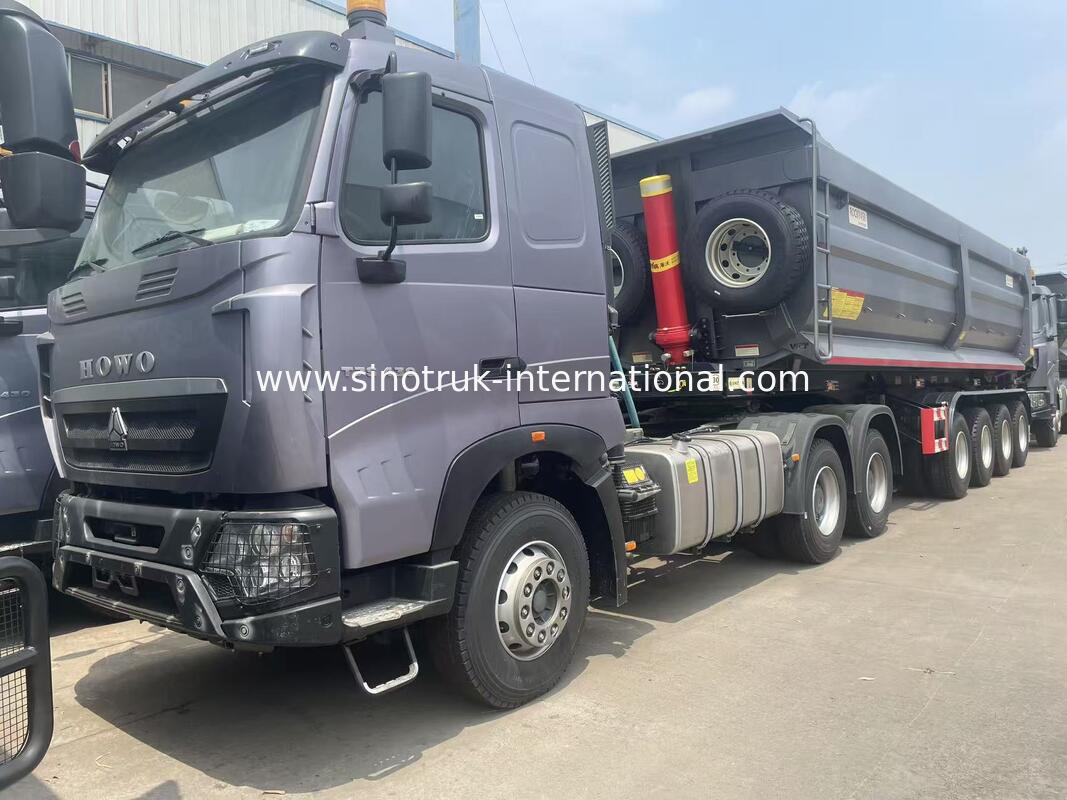 Vitesse maximale de 90 à 120 km/h Tracteur-camion Solution de camionnage à longue distance durable pour le transport et la logistique de charges lourdes