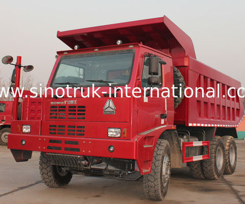 Tipper Dump Truck SINOTRUK HOWO 70 Mining LHD 6X4 371HP 70tons ZZ5707S3840AJ