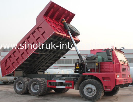 Tipper Dump Truck SINOTRUK HOWO 70 Mining LHD 6X4 371HP 70tons ZZ5707S3840AJ