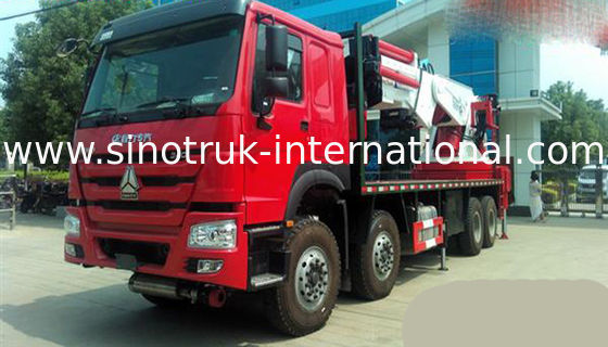 SINOTRUK Truck Mounted Knuckle Boom Cranes 25 Tons