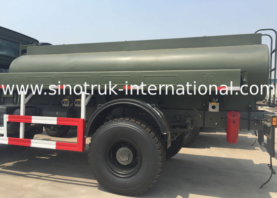 Chassis Drive Mobile Oil Tank Truck For Fuel Delivery 266 HP - 420 HP 2 Cabin