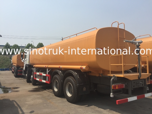 Camion de réservoir d'eau d'arroseuse de Sinotruk Howo 30CBM 8 x 4 euro 2
