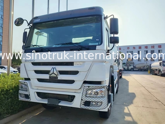 Haut bas camion LHD 6×4 10wheels de mélangeur de la consommation de carburant des puissances en chevaux 400HP HOWO