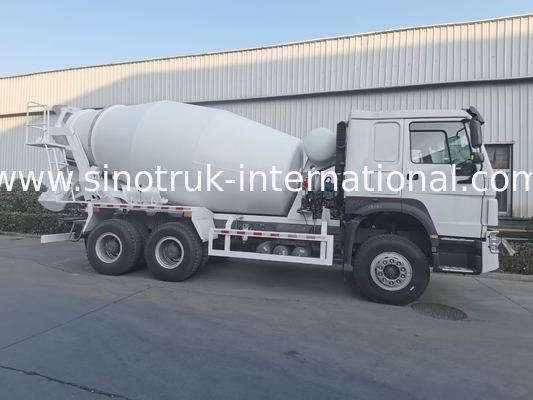 Sinotruk Howo Camion de mélangeur de béton 380HP 6-10CBM 6 X 4 Euro 2 usine de mélange RHD