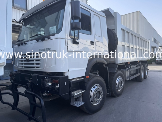 SINOTRUK HOWO 371HP camion de décharge à bascule Construction Vieille façade avant pare-chocs militaires pour les zones minières