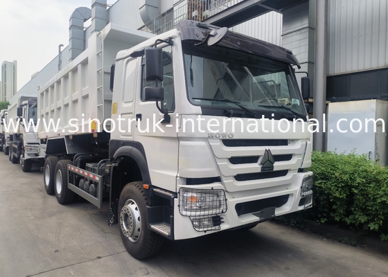 Camion à décharge à bascule 6x4 Diesel Poids lourd à main gauche