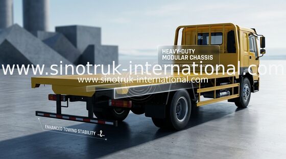 Camion de cargaison de lit de l'euro 2 371HP 8.48m de ZZ1257S5247A long