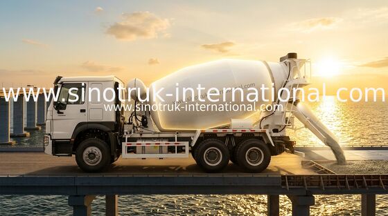 SINOTRUK HOWO 6×4 10 roues camion de mélangeur de béton 400 ch LHD à haut rendement