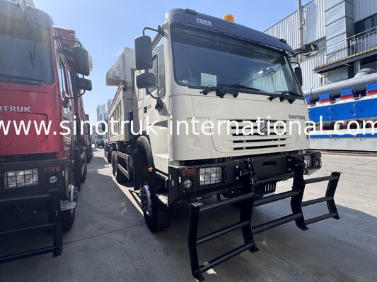 Camion à benne basculante 6X4 de benne de benne de la cabine 380HP LHD de visage fantôme de SINOTRUK HOWO
