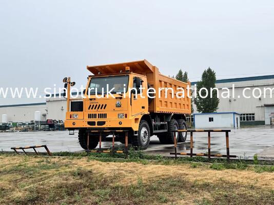 6×4 Déplaçage minier 90Ton 430HP LHD SINOTRUK HOWO Pour l'industrie minière