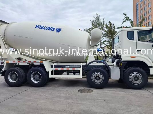 Heavy Duty HOWO 8x4 16CBM Béton-mélangeur camion 371HP moteur PMP réducteur de vitesse pour la construction