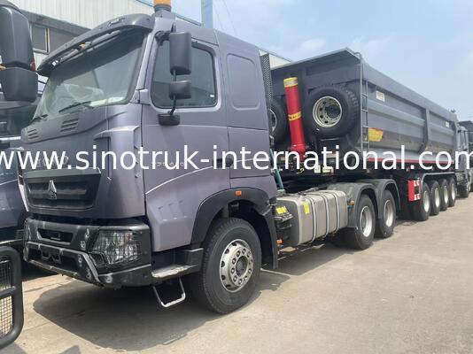 Vitesse maximale de 90 à 120 km/h Tracteur-camion Solution de camionnage à longue distance durable pour le transport et la logistique de charges lourdes