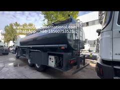 HOWO 20CBM pétrolier, personnalisable en couleur, équipé d'un distributeur de carburant et capable de vendre du carburant