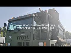 camion à benne basculante de extraction