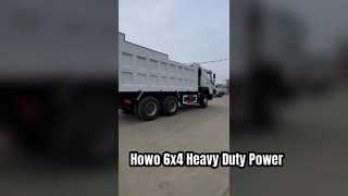 Puissance résistante utilisée du camion à benne basculante 371HP de Sinotruk Howo 6x4