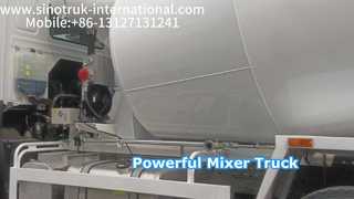 Camion malaxeur à béton Sinotruk Howo 371HP 10-20CBM
