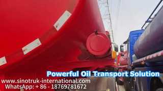 Camion-citerne à huile SINOTRUK HOWO 290 HP