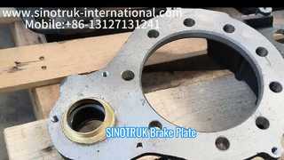 Plaque de support de frein SINOTRUK 712W50202-0127