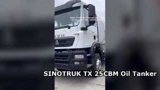 Transport de rendement élevé de camion-citerne pétrolier de SINOTRUK TX 6X4