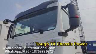 Châssis de camion à benne basculante SINOTRUK TX